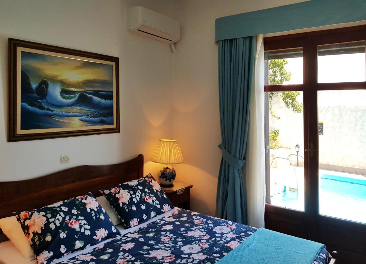 Villa Sunset With Stunning Sea View, Kids Area And Hammocks On Roof Terrace Agia Triada Extérieur photo